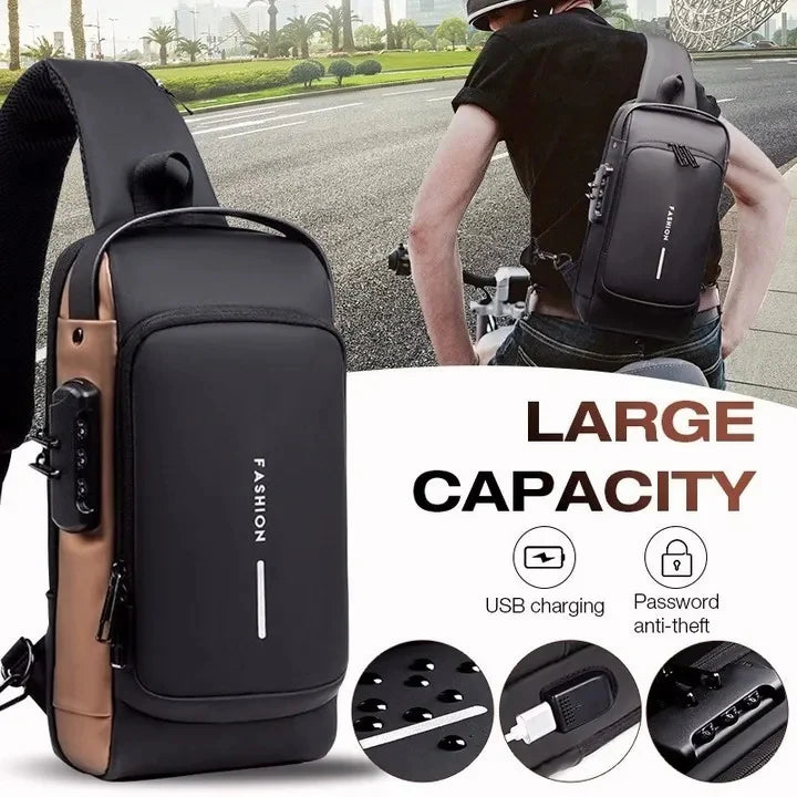 Anti-theft Cross Body  Sholder Bag