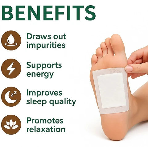 Herbal Foot Detox Patch (Pack of 10)