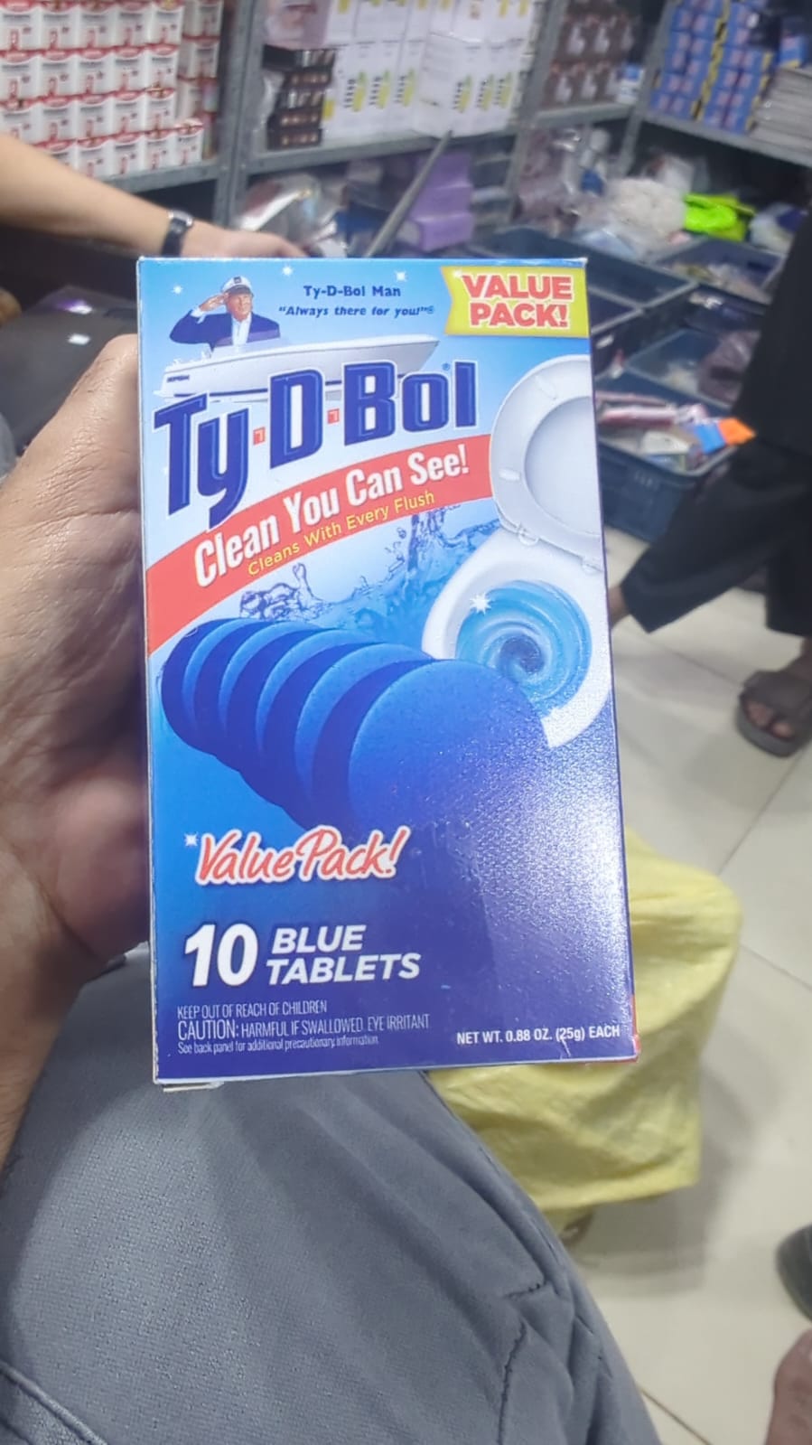 Toilet-Cleaner-Flush-Tank-Powerful-Scented-Tablet-300Flush-Shot-Each-Tablet (Pack of 10 pics)