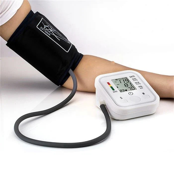Fully Automatic Upper Arm BP Machine with Heart Rate Monitor