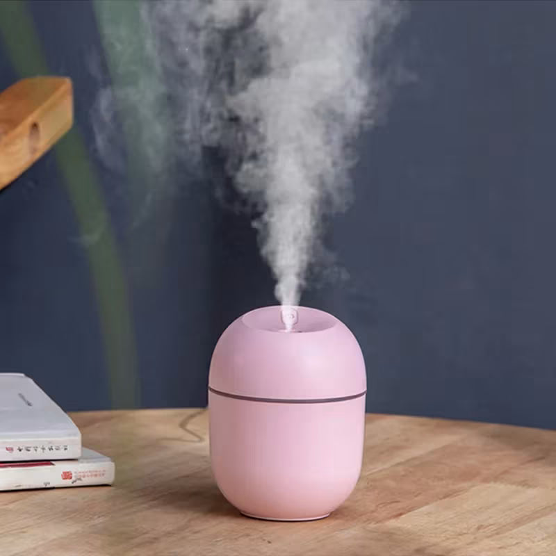 Colorful egg humidifier USB 220ml mini air humidifier