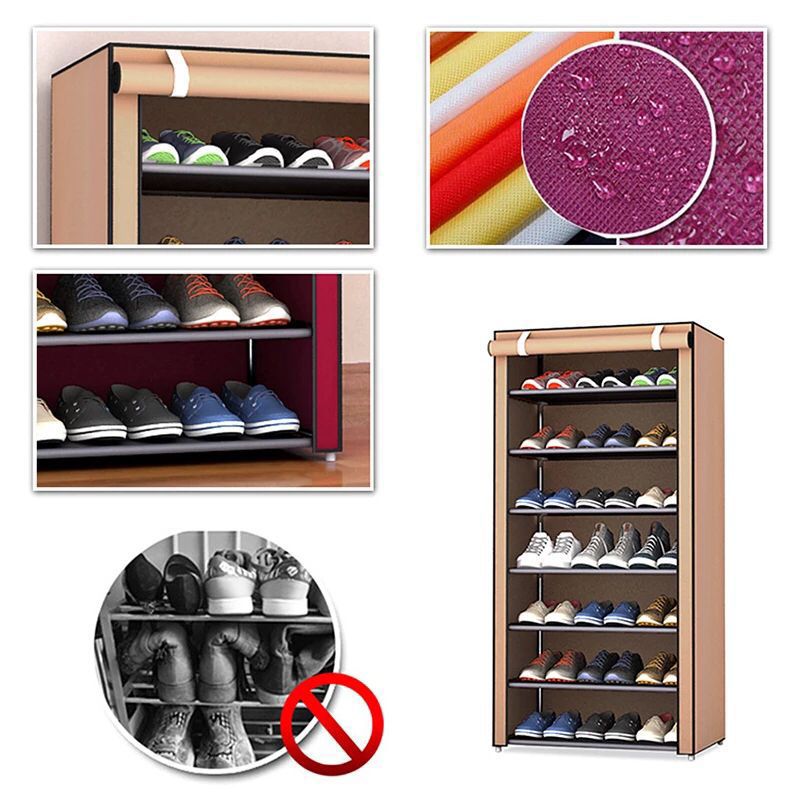 Non-Wooven Shoes Wardrobe Organizer