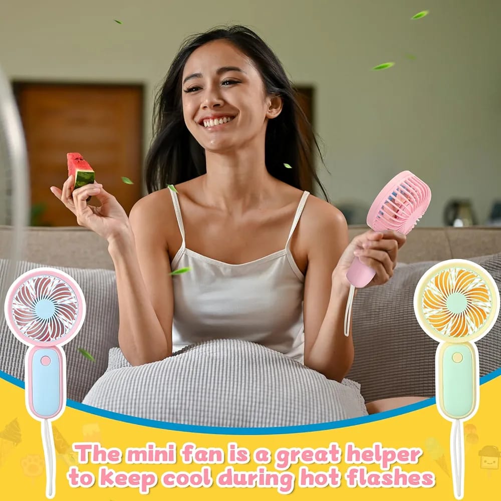 Mini USB Rechargeable Hand Held Fan