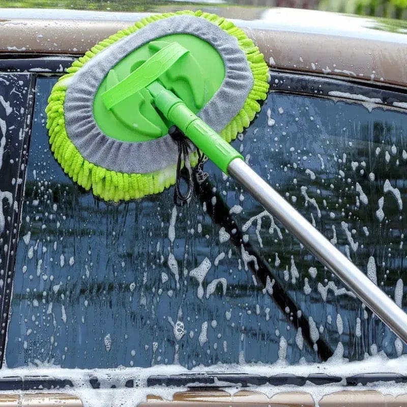 360° Microfiber Car Wash Mop with Extendable Handle