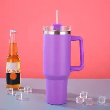 1200ml Stainless Steel Tumbler with straw and box