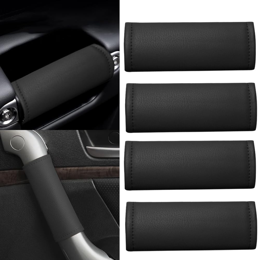 Car Interior Leather Handle Protector Cover