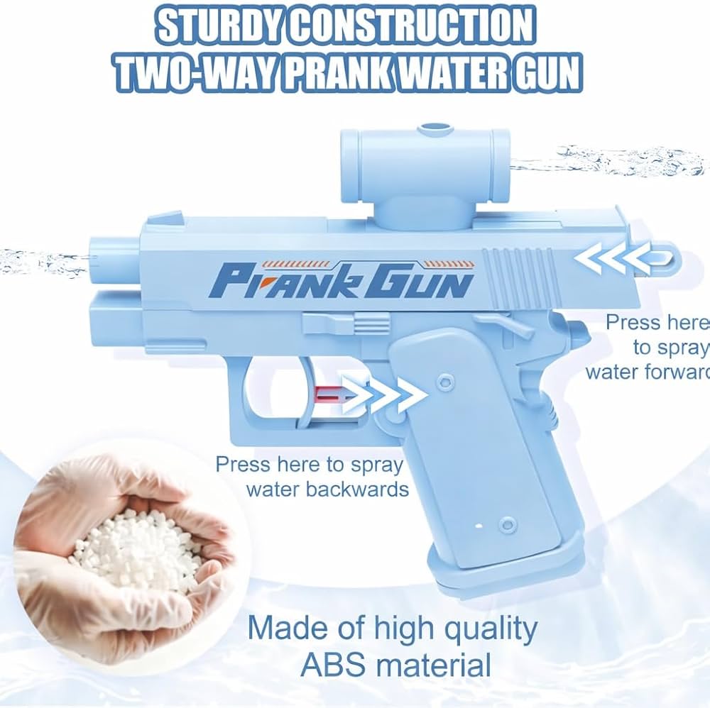 Two-Way Water Prank Gun Toy ( Big Size )