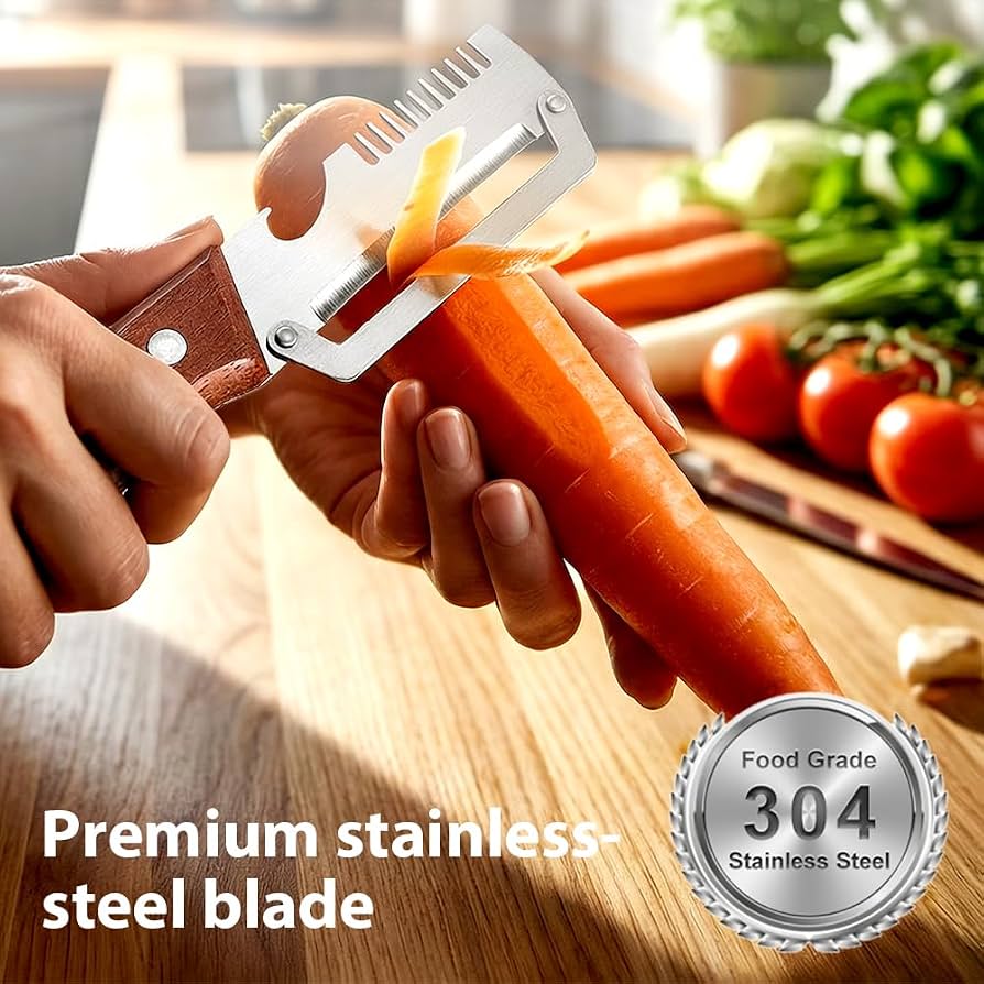 3 in1 peeler knife