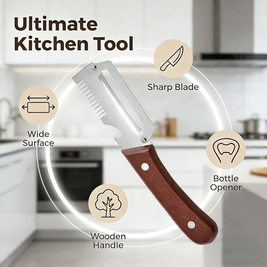 3 in1 peeler knife