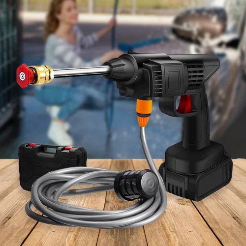 High Pressure Washer Gun | Cordless Car & Solar Home Cleaner