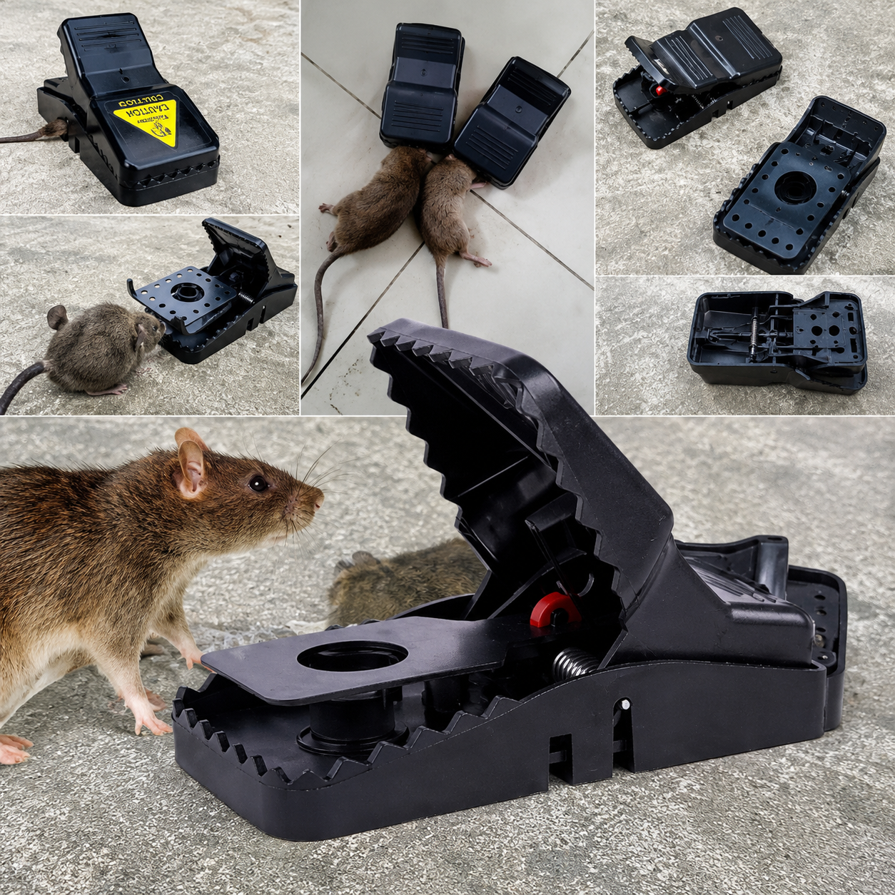 Heavy Duty Plastic Mouse Trap