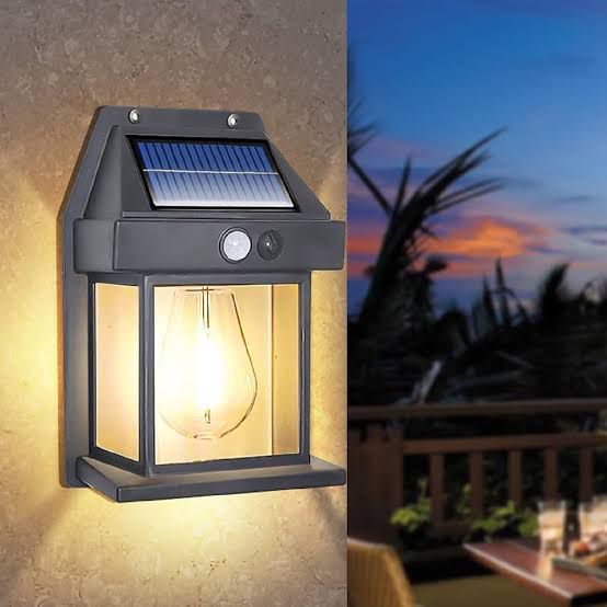 Solar Charge Waterproof Wall Lamp 888 ( Big Size )