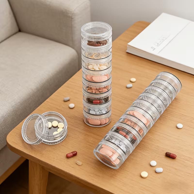 Transparent 5 Layer Jewellery Tower