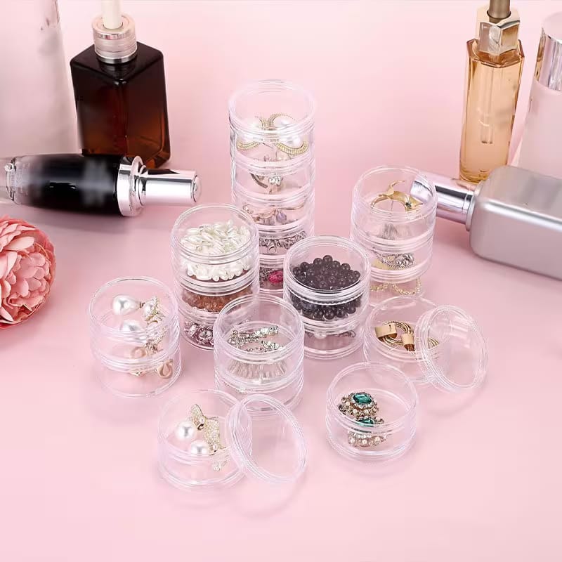 Transparent 5 Layer Jewellery Tower