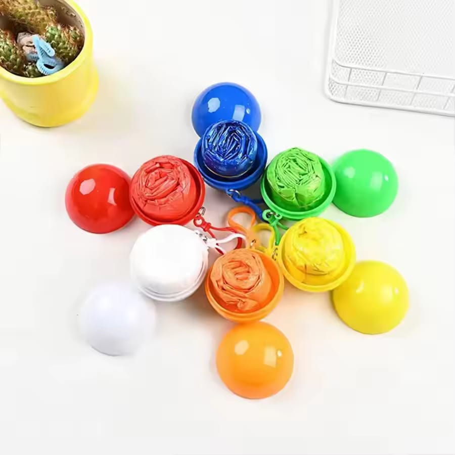 Portable Disposable Raincoat Ball