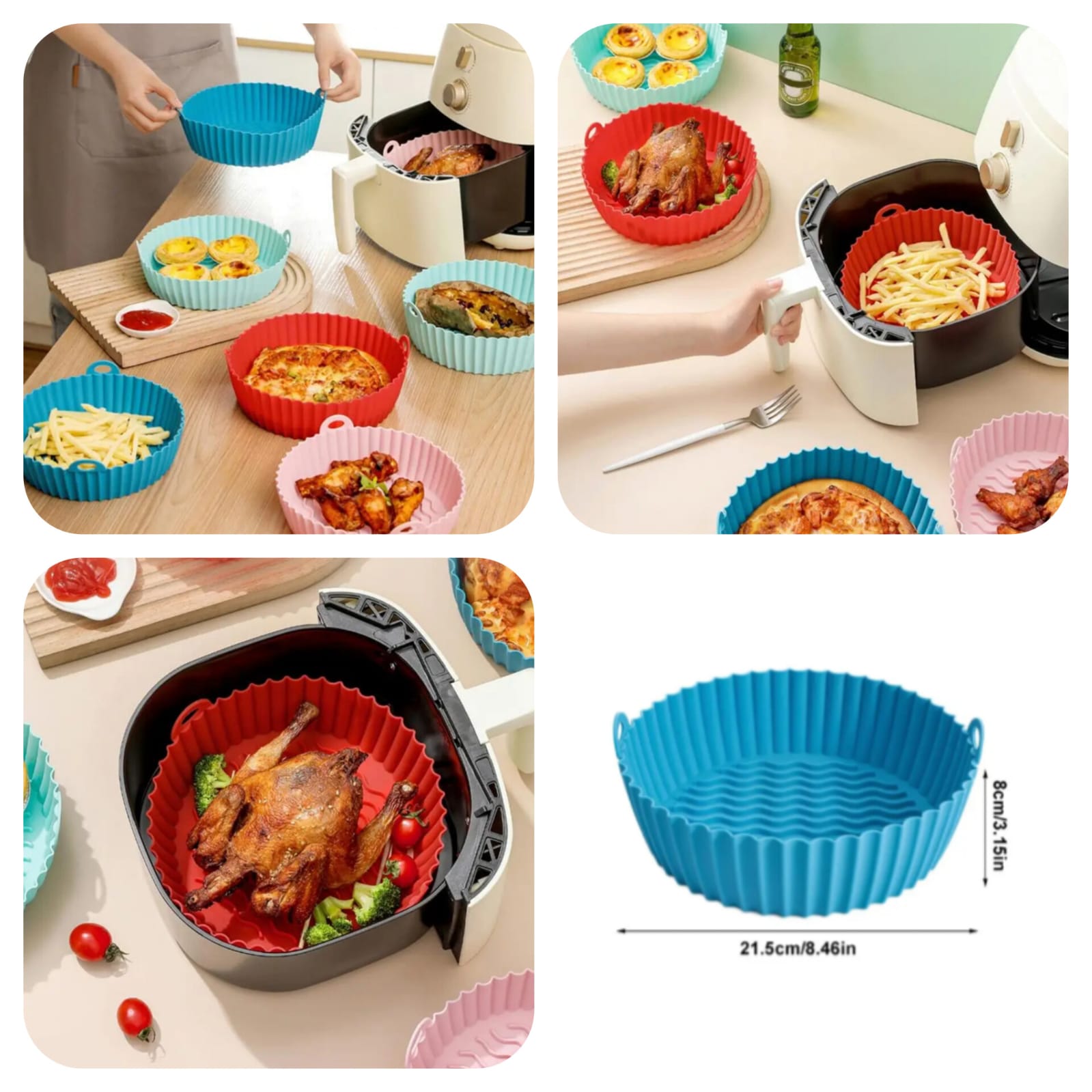 Silicone Air Fryer Basket