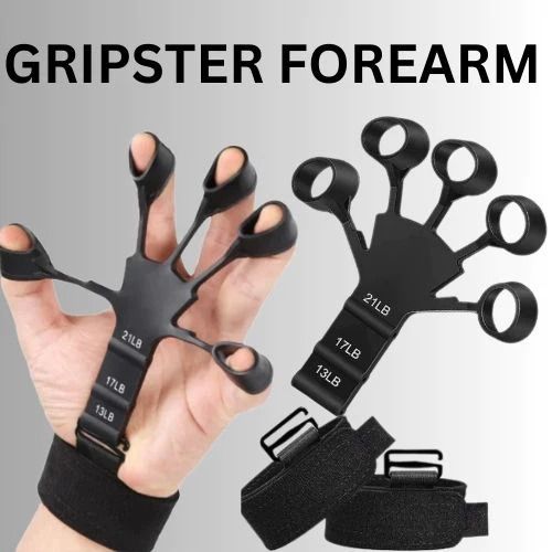 Silicone Hand Grip Device Finger Exerciser Strengthener Stretcher