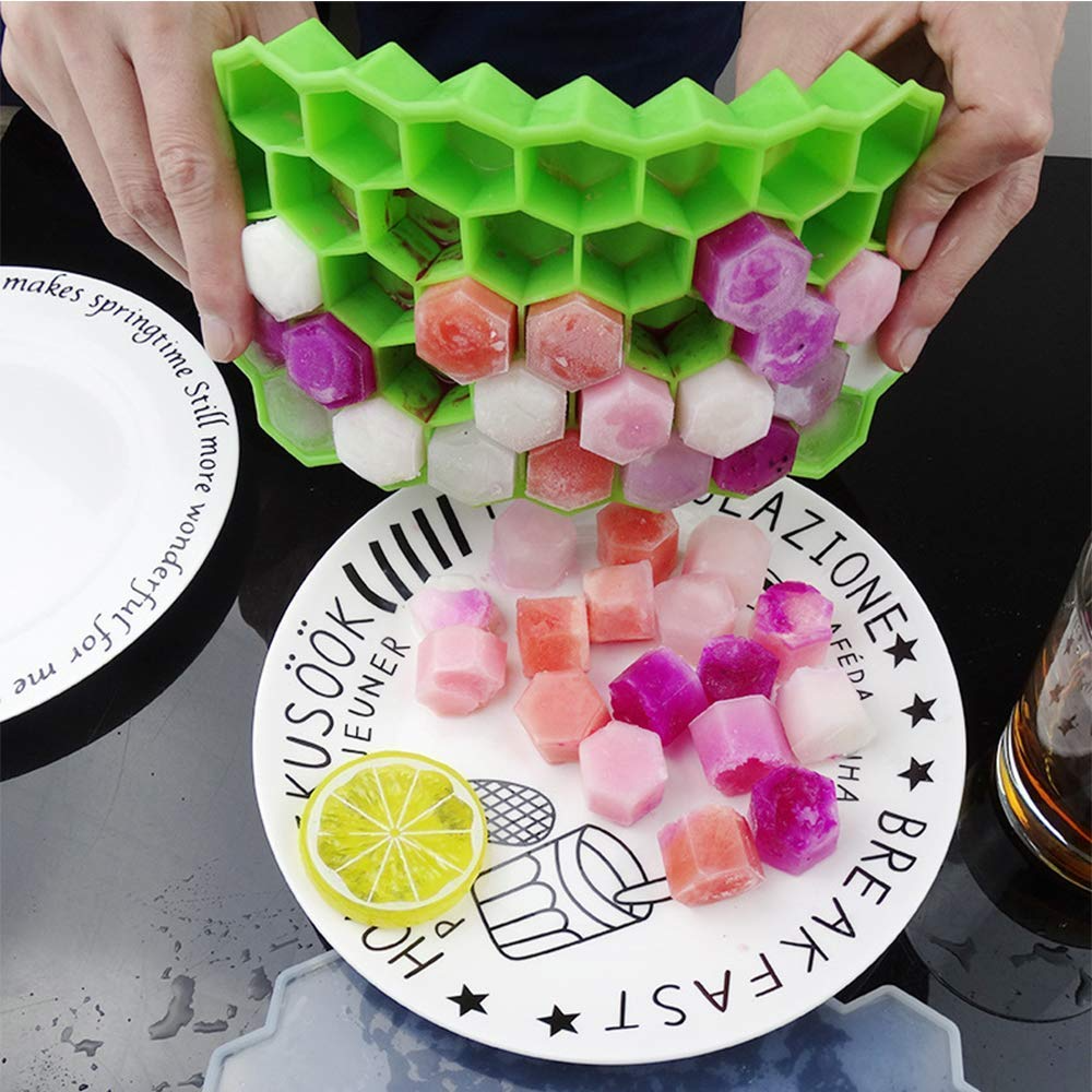 HoneyBee Ice Cube Tray with Lid ( Big Size )