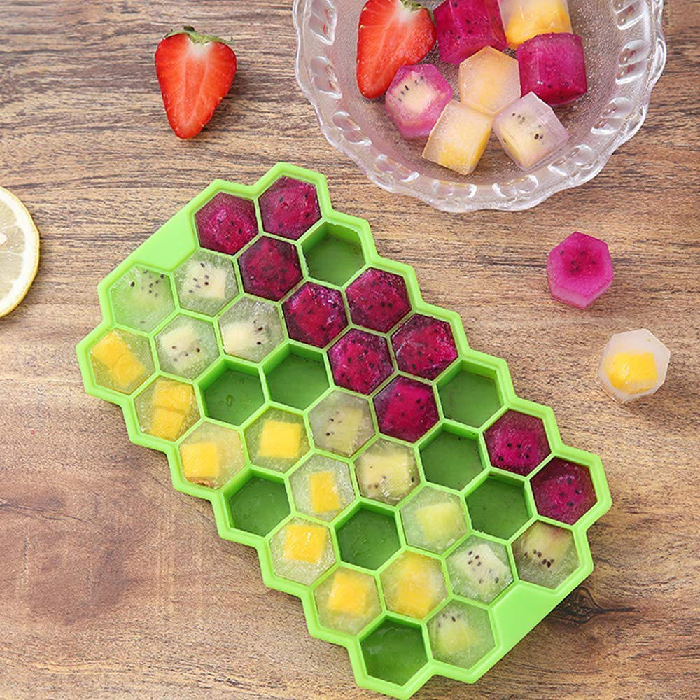 HoneyBee Ice Cube Tray with Lid ( Big Size )