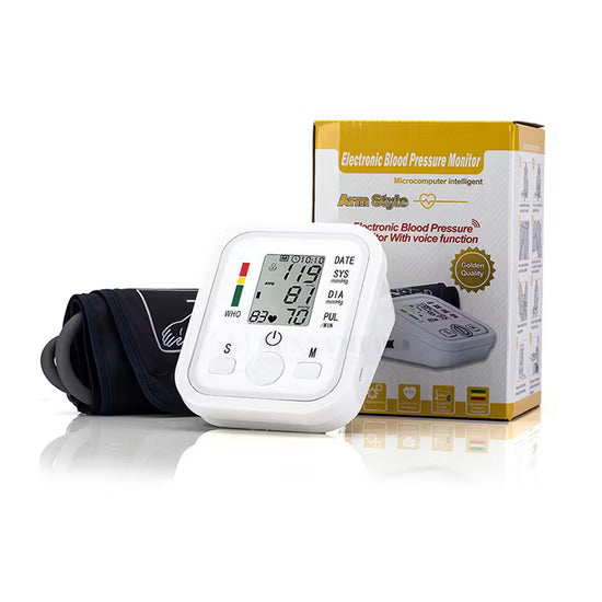 Fully Automatic Upper Arm BP Machine with Heart Rate Monitor