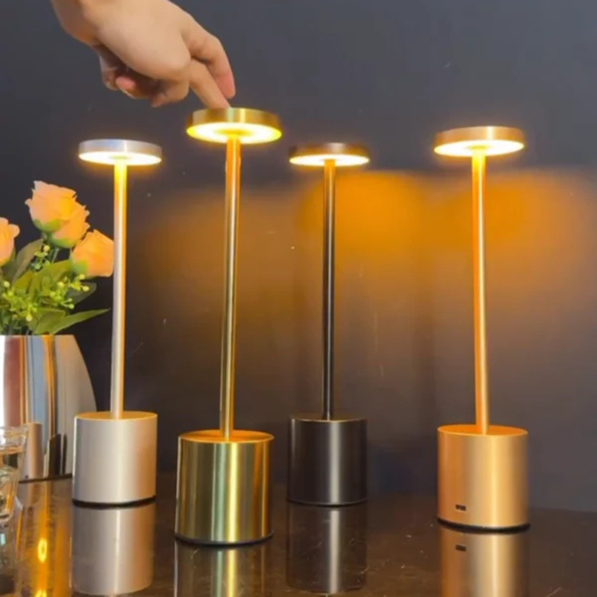 Rechargeable Table Touch Lamp