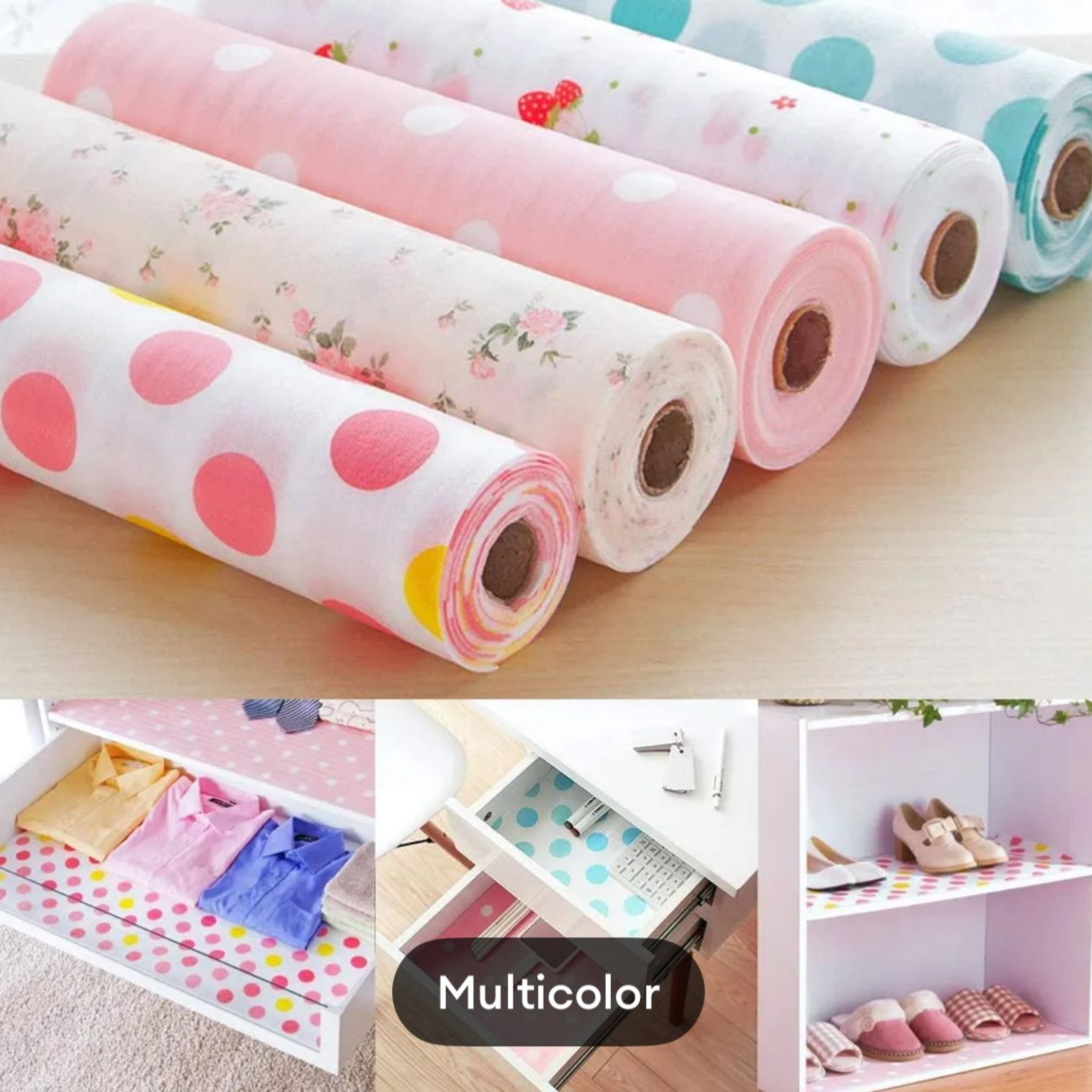 Fomic Waterproof Kitchen Cabinet Sheet Roll