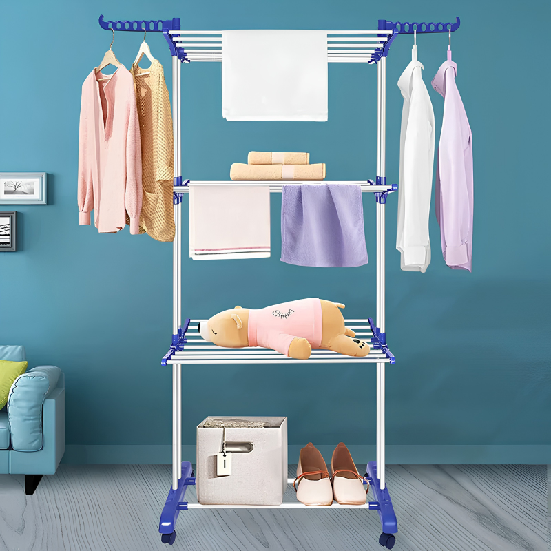 Floor Standing Cloth Drying Rack (Premium Quality)