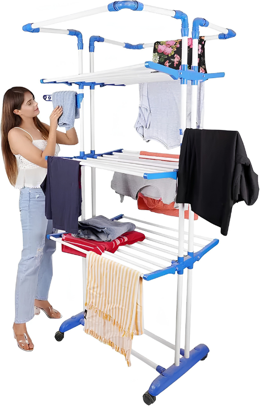 Floor Standing Cloth Drying Rack (Premium Quality)