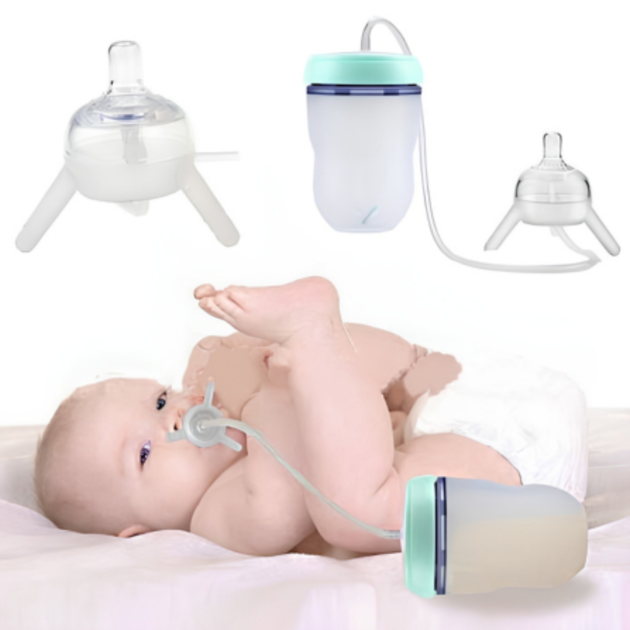 New Baby Hands Free baby Feeder 250ML
