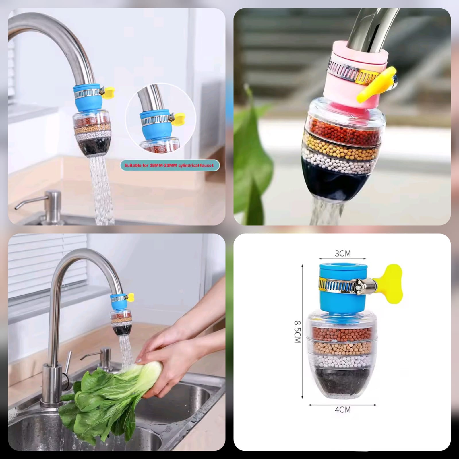 6 Layer Faucet Filter