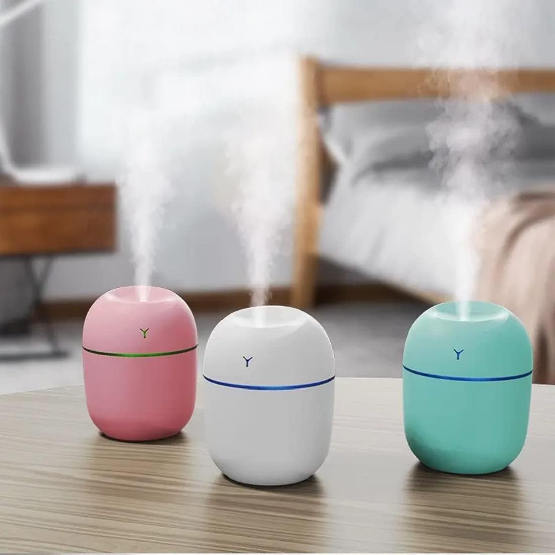 Colorful egg humidifier USB 220ml mini air humidifier