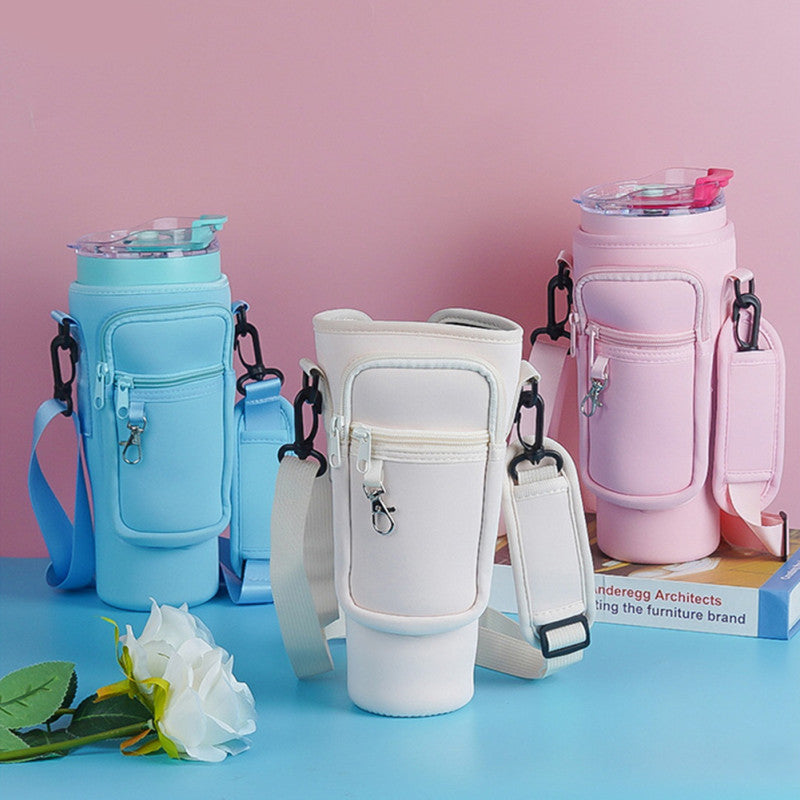 40 Oz Tumbler Carrier Bag with Shoulder Strap
