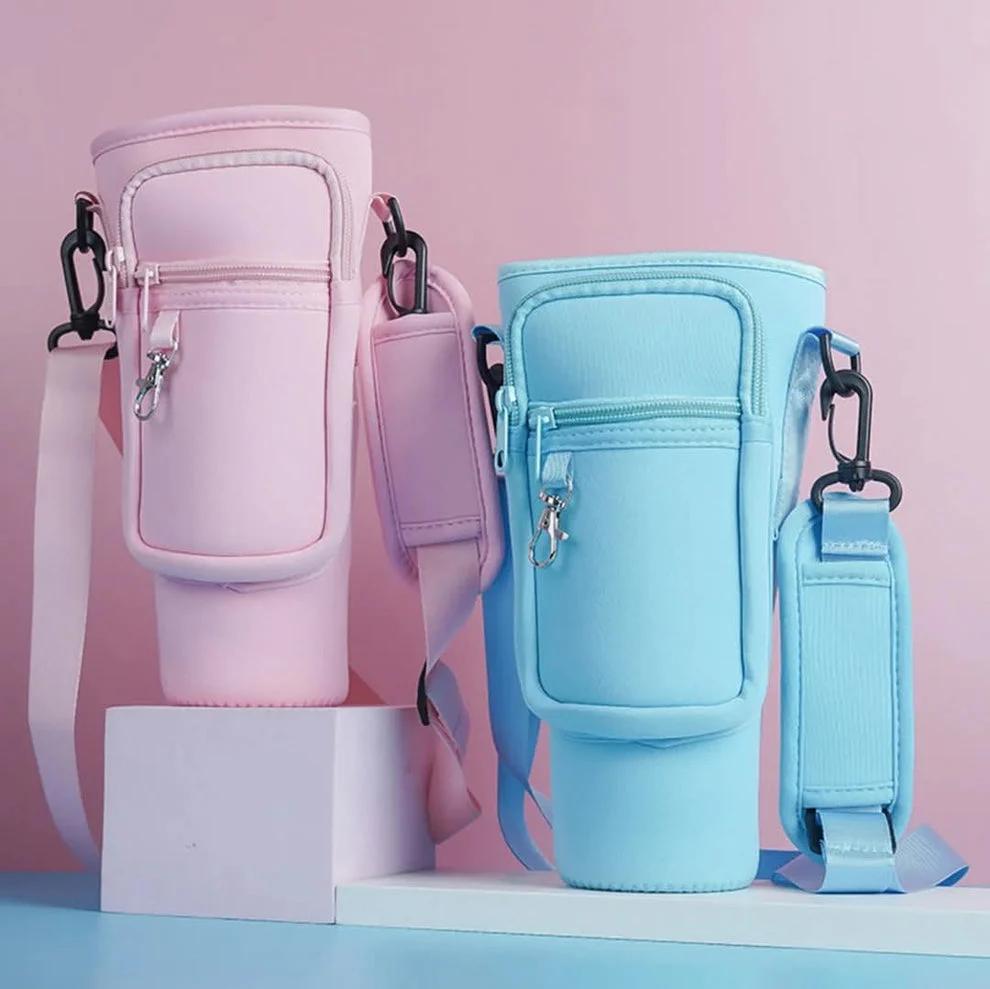 40 Oz Tumbler Carrier Bag with Shoulder Strap