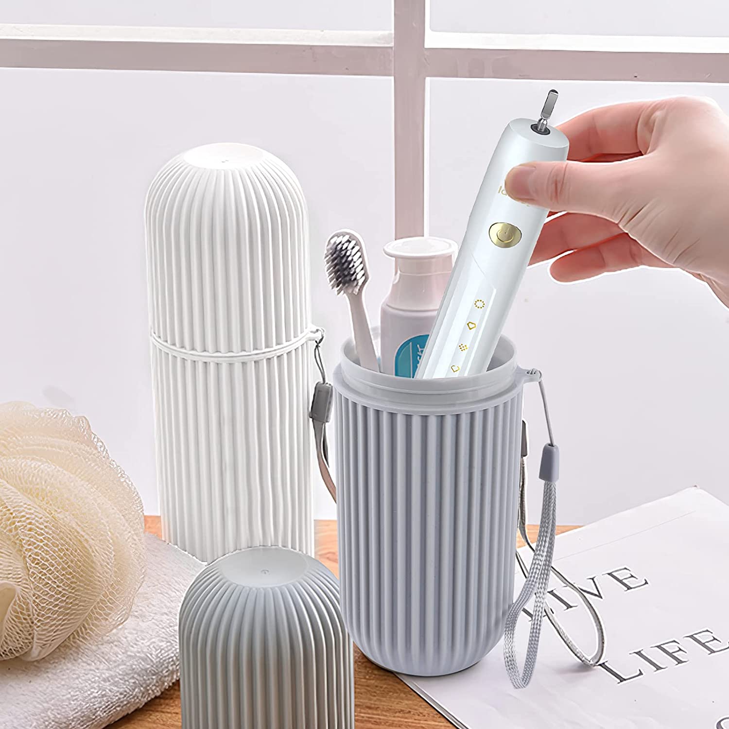 Travel Toothpaste Case Organizer