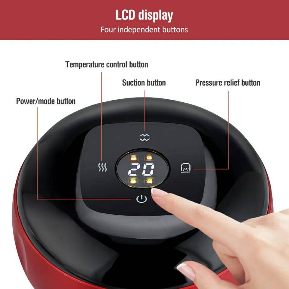 Rechargeable Vacuum Cupping Massage Device