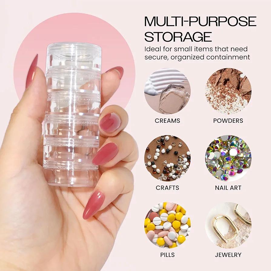 Transparent 5 Layer Jewellery Tower
