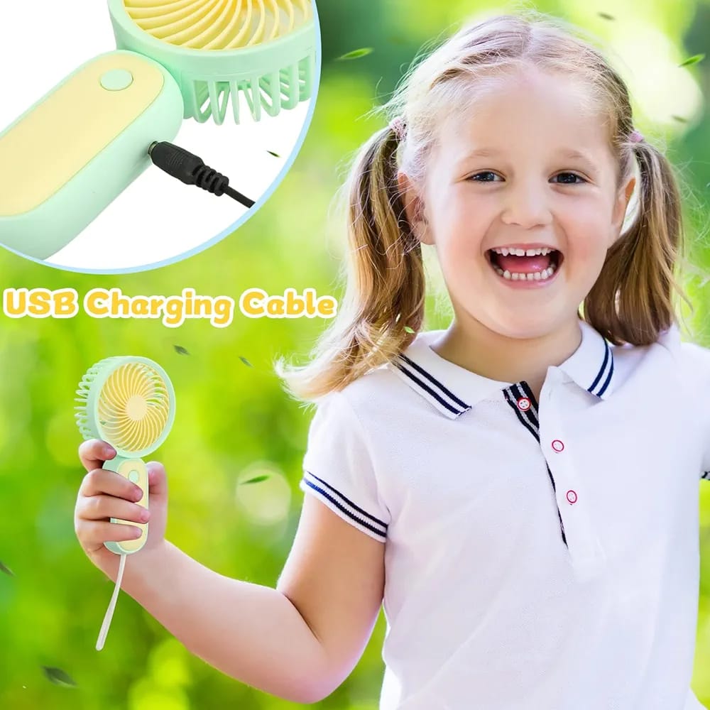 Mini USB Rechargeable Hand Held Fan