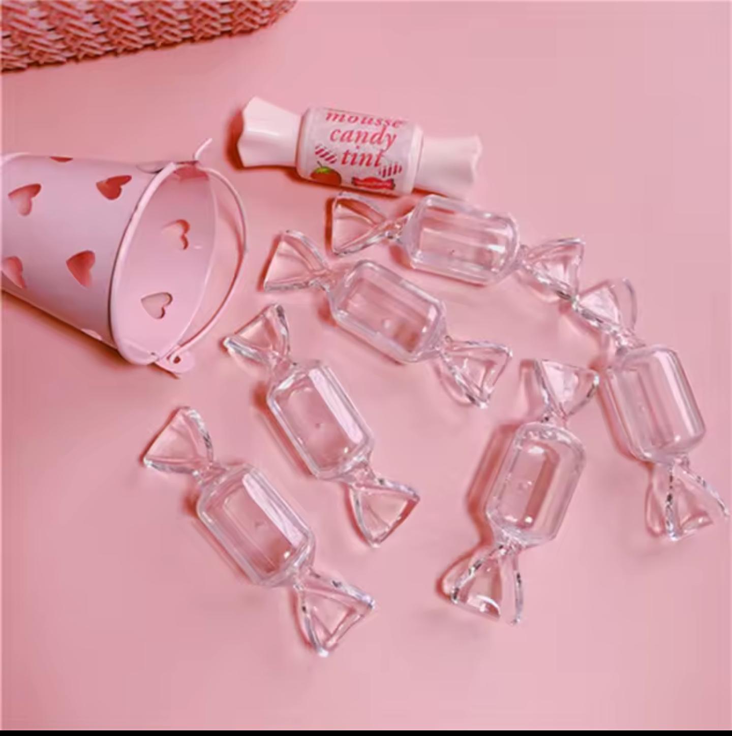 Pack of 10 Transparent Mini Toffee Organizer