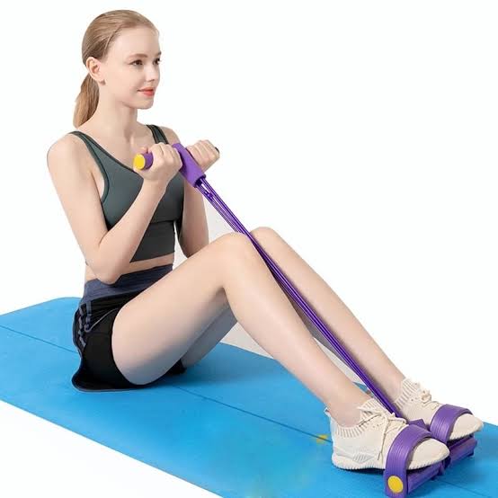 Elastic Rope Tummy Trimmer and Ab Workouts Fitness Tool