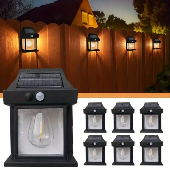 Solar Charge Waterproof Wall Lamp 888 ( Big Size )