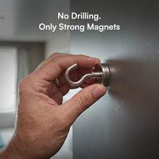 Punch Free Magnetic Hook (Pack of 2)