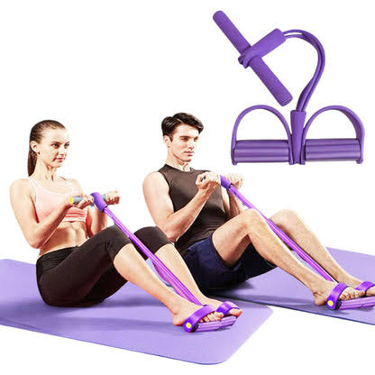 Elastic Rope Tummy Trimmer and Ab Workouts Fitness Tool