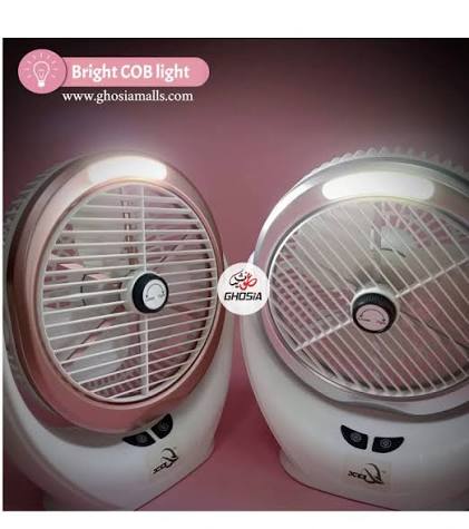 Dekstop Fan with Cob Light