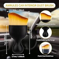 2 PCS Car Detailing Brush Soft High Quality, Car Interior Cleaning Brush