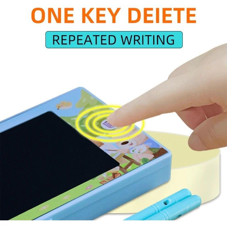 Pencil Box with Multi color Kids Writing Tablet