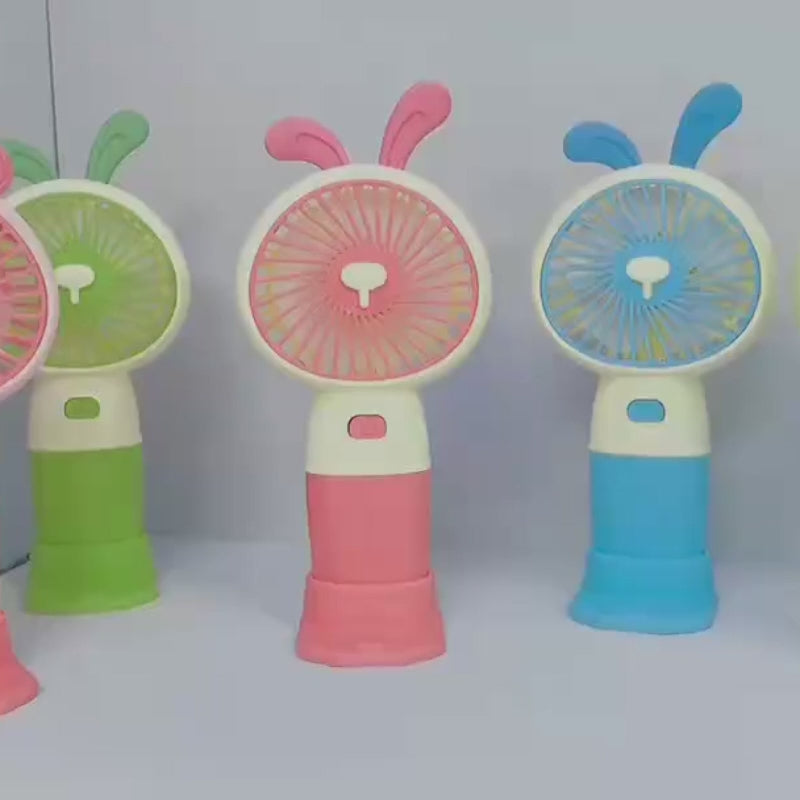 Rabbit Fox Ear USB Charging Fan