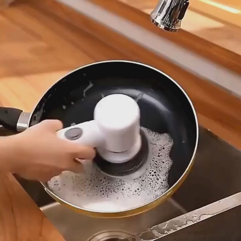 Household Electric Spin Scrubber Cordless Electric Cleaning Brush