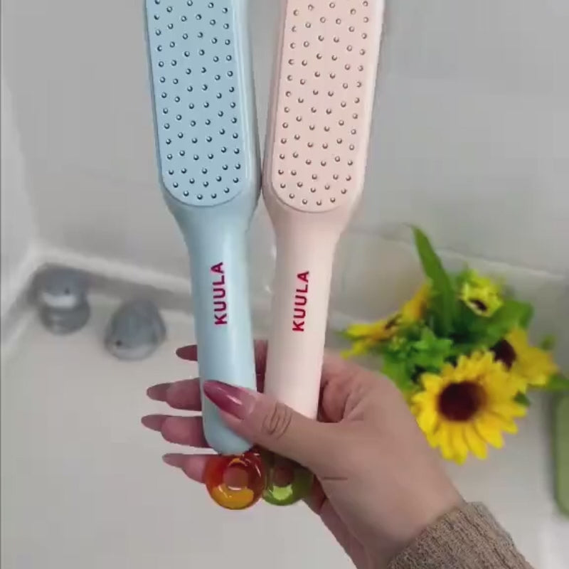 Telescopic Self Cleaning Hair Brush