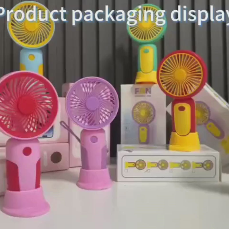 Mini USB Rechargeable Hand Held Fan