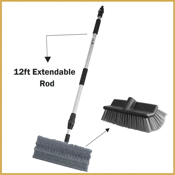 Solar Panel Cleaning Brush (set)